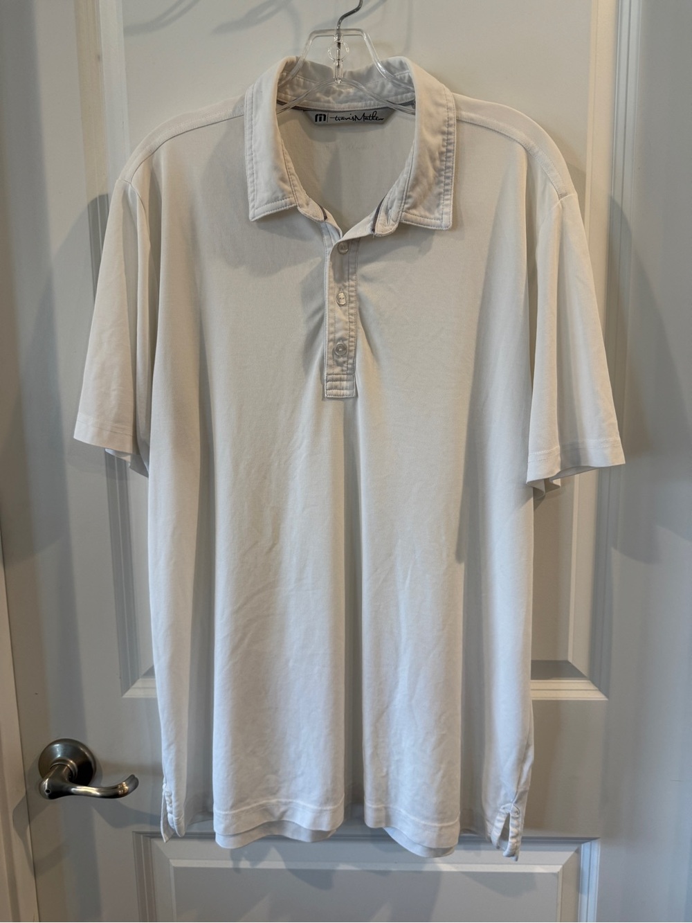 Travis Mathew Men's Classic Polo Shirt in White